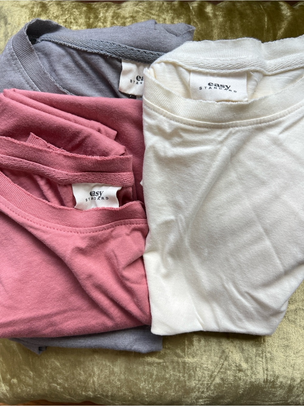 Easy Standard sleeveless tank - set of 3